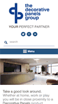 Mobile Screenshot of decorativepanels.co.uk